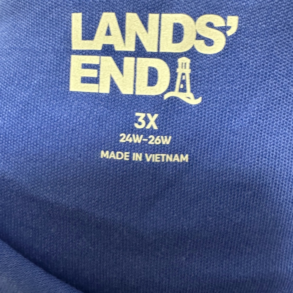 Lands' End Classic Blue Top - Picture 3 of 7